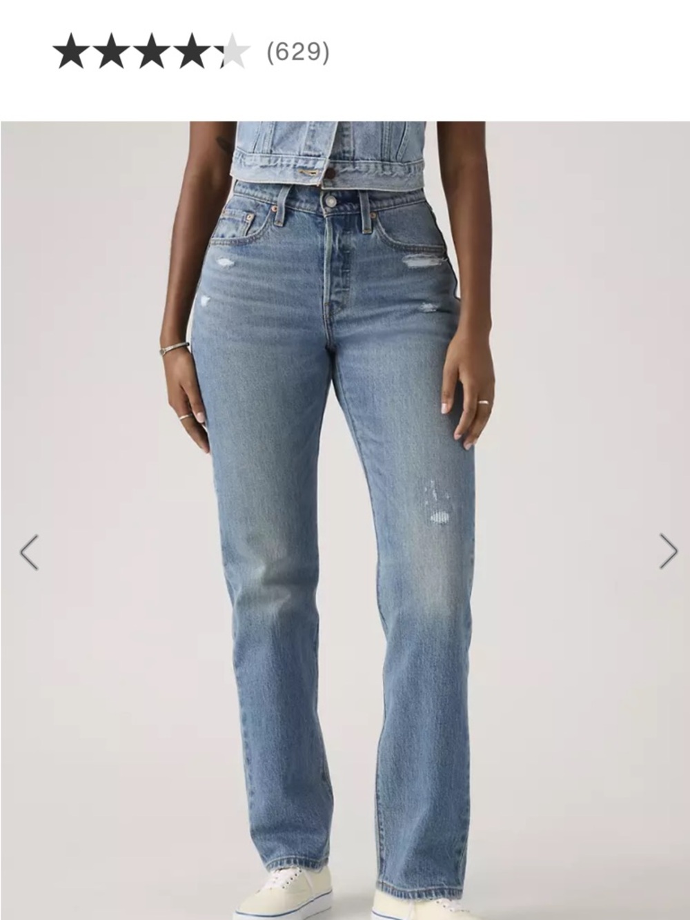 Levi's 501 Curve in Verified Vintage Jeans